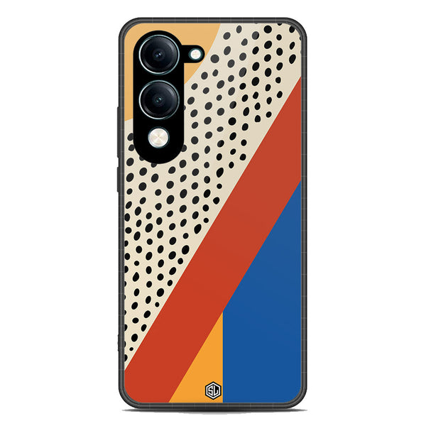 Polka Dots Series Soft Phone Case - Metal Case - Design 4 -Vivo Y04
