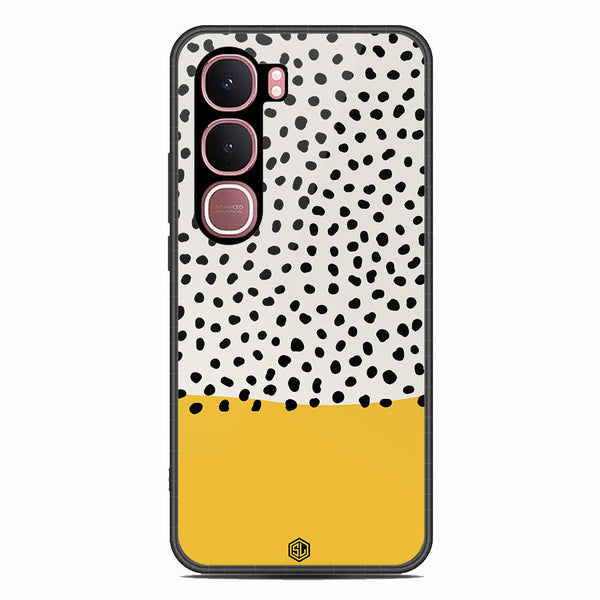 Polka Dots Series Soft Phone Case - Glass Case - Design 5 - Vivo Y31 5G
