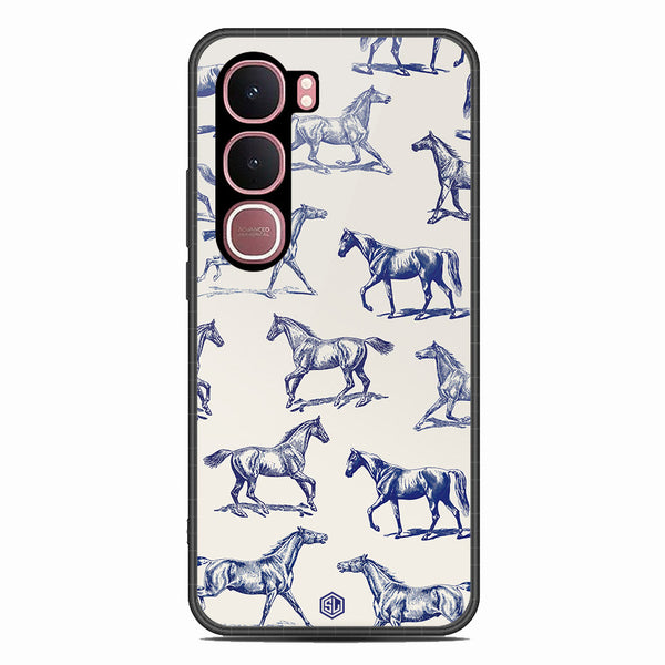 Trending Designs Series Soft Phone Case - Glass Case - Design 3 - Vivo Y31 5G