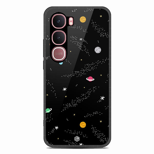 Space Series Soft Phone Case - Glass Case - Design 2 - Vivo Y31 5G