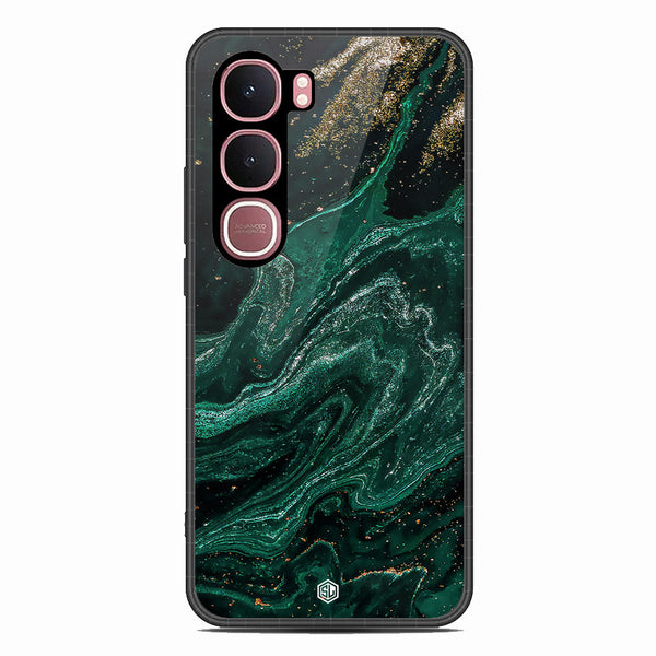 Marble Series Soft Phone Case - Glass Case - Design 3 - Vivo Y31 5G
