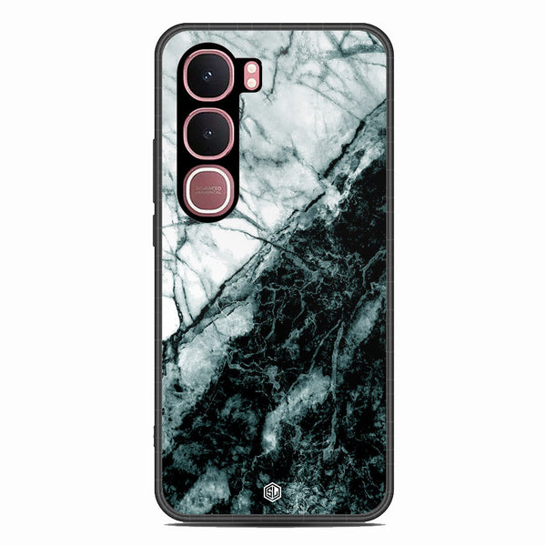 Marble Series Soft Phone Case - Glass Case - Design 6 - Vivo Y31 5G