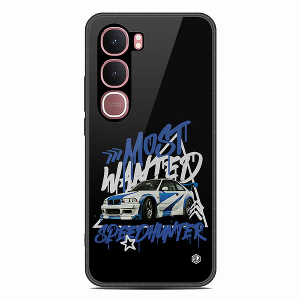 Most Wanted Speedhunter Series Soft Phone Case - Glass Case - Design 1 - Vivo Y31 5G