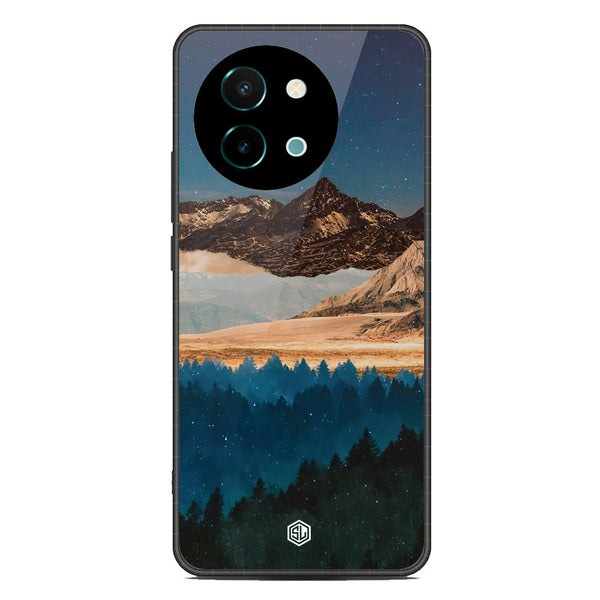 Mountains Wanderlust Series Soft Phone Case - Metal Case - Design 1 - Vivo Y38