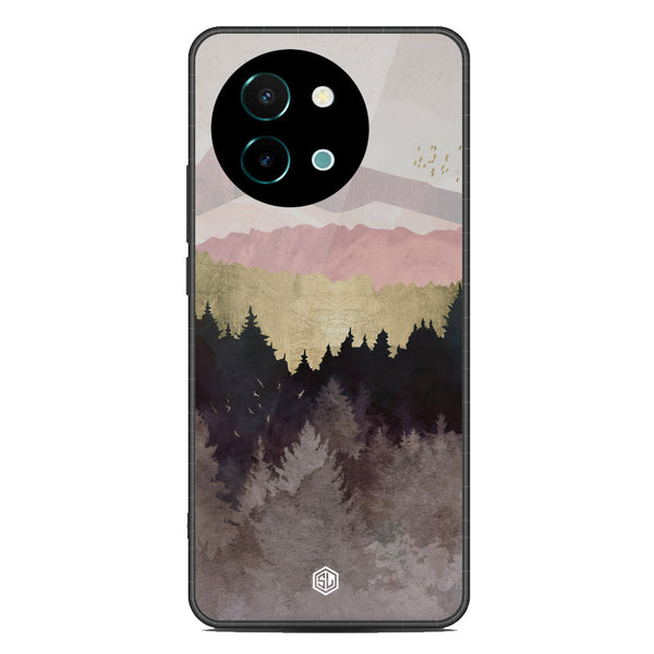 Mountains Wanderlust Series Soft Phone Case - Metal Case - Design 2 - Vivo Y38