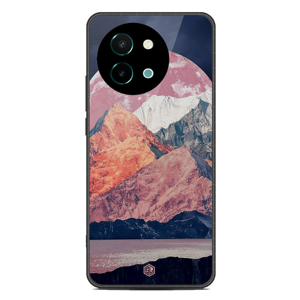 Mountains Wanderlust Series Soft Phone Case - Metal Case - Design 5 - Vivo Y38