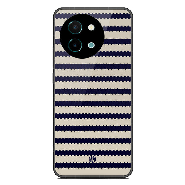 Trending Designs Series Soft Phone Case - Metal Case - Design 5 - Vivo Y38