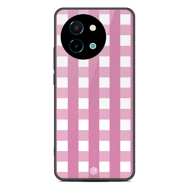Trending Designs Series Soft Phone Case - Metal Case - Design 6 - Vivo Y38