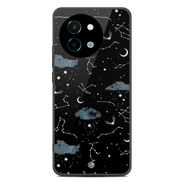 Space Series Soft Phone Case - Metal Case - Design 5 - Vivo Y38