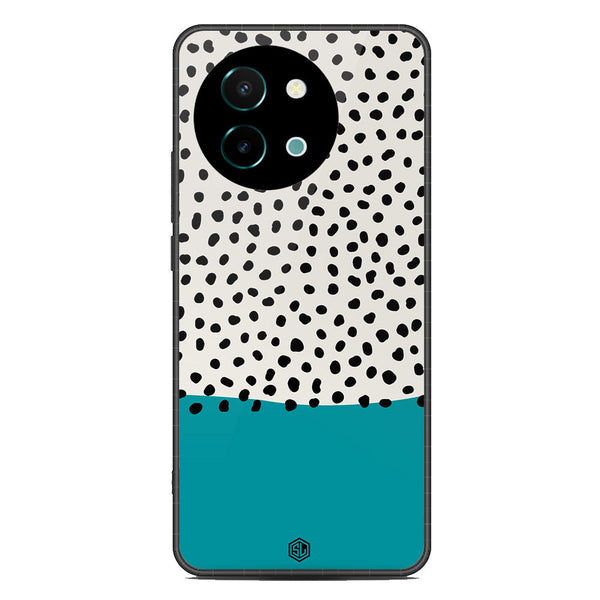 Polka Dots Series Soft Phone Case - Metal Case - Design 2 - Vivo Y38
