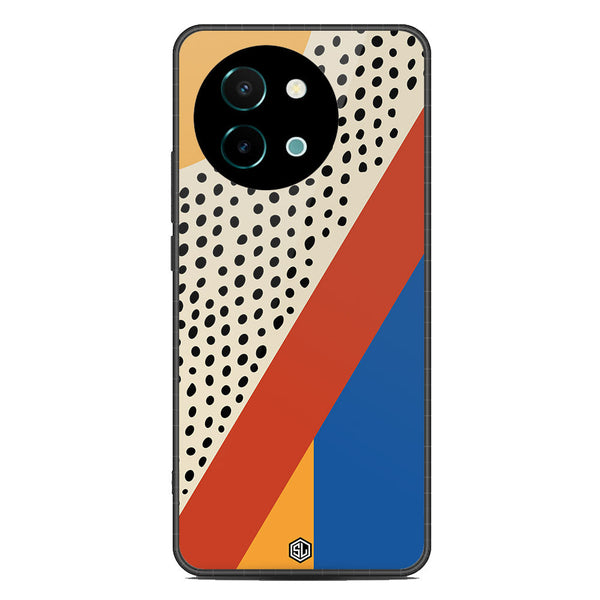 Polka Dots Series Soft Phone Case - Metal Case - Design 4 - Vivo Y38