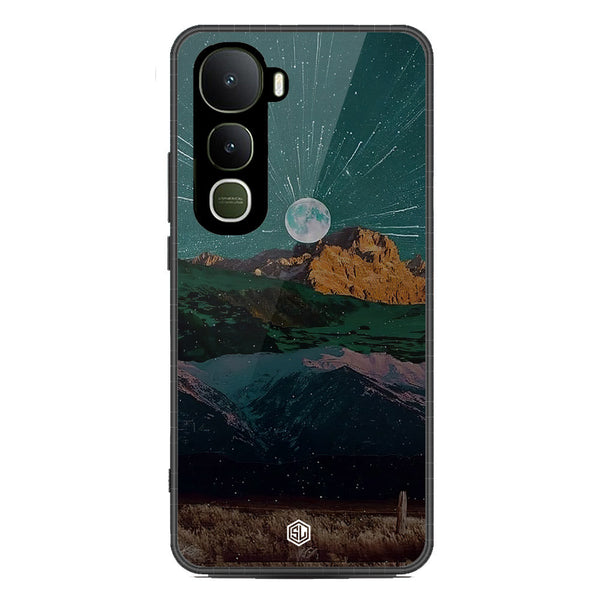Mountains Wanderlust Series Soft Phone Case - Metal Case - Design 3 - Vivo Y400 4G