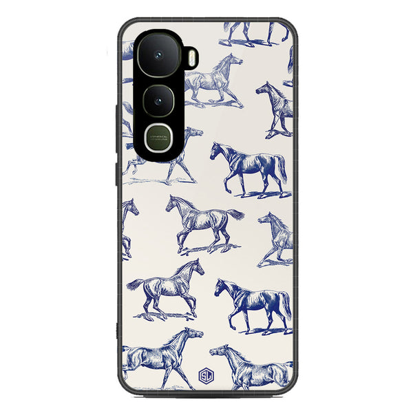 Trending Designs Series Soft Phone Case - Metal Case - Design 3 - Vivo Y400
