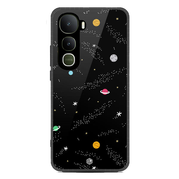 Space Series Soft Phone Case - Metal Case - Design 2 - Vivo Y400