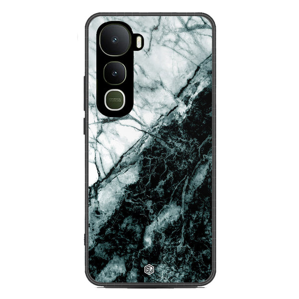 Marble Series Soft Phone Case - Metal Case - Design 6 - Vivo Y400 4G