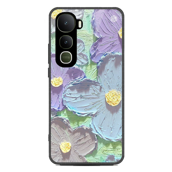 Floral Series Soft Phone Case - Metal Case - Design 1 - Vivo Y400 4G