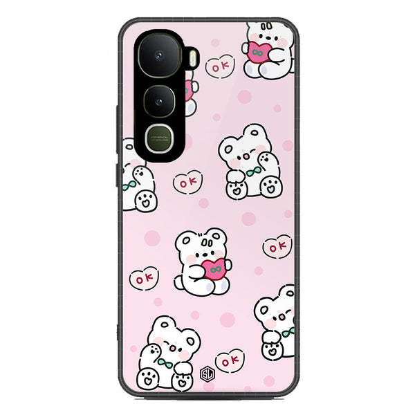 Cute Chic Series Soft Phone Case - Metal Case - Design 1 - Vivo Y400 4G