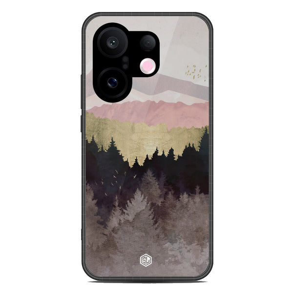 Mountains Wanderlust Series Soft Phone Case - Metal Case - Design 2 - Vivo S30 Pro Mini