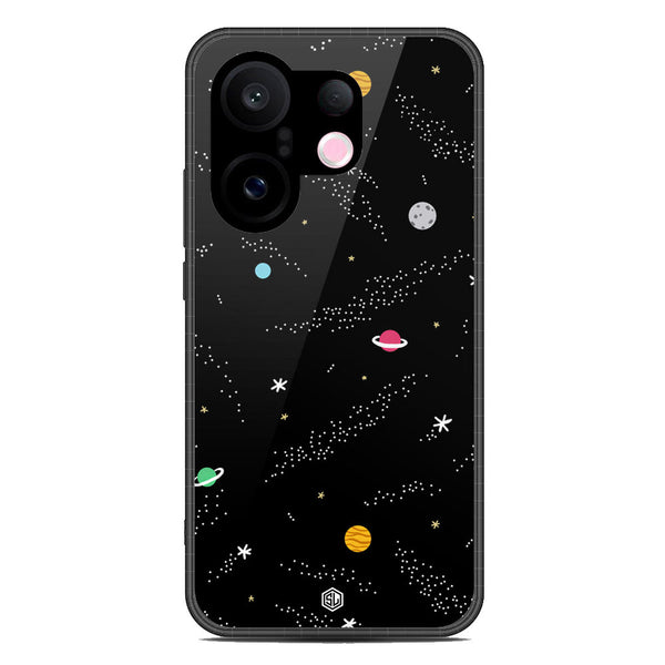 Space Series Soft Phone Case - Metal Case - Design 2 - Vivo S30 Pro Mini