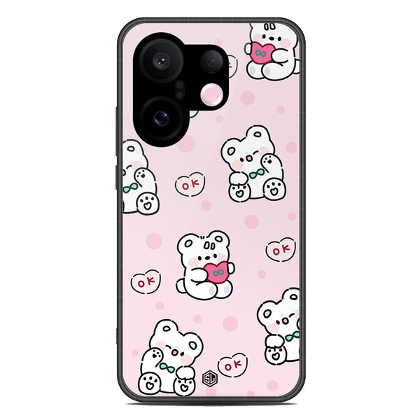 Cute Chic Series Soft Phone Case - Metal Case - Design 1 - Vivo S30 Pro Mini