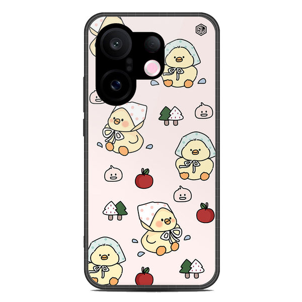 Cute Chic Series Soft Phone Case - Metal Case - Design 2 - Vivo X200 FE