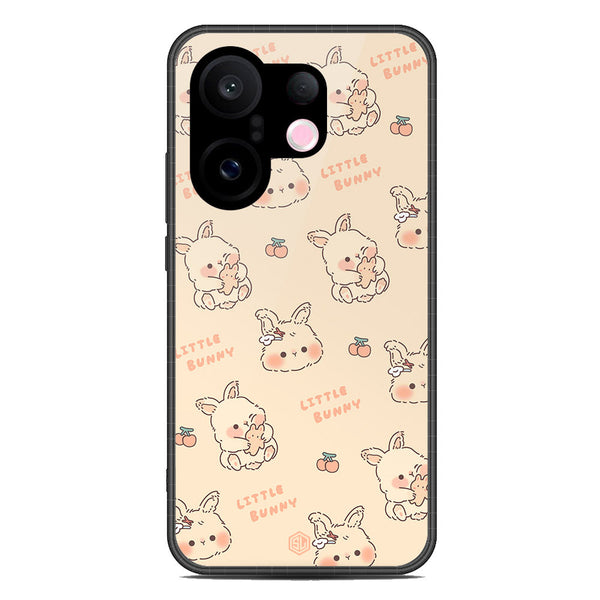 Cute Korean Design Series Soft Phone Case - Metal Case - Design 2 - Vivo S30 Pro Mini