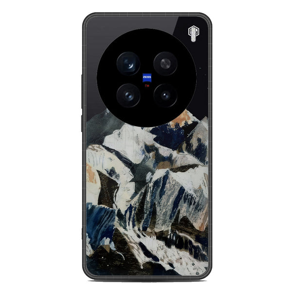 Mountains Wanderlust Series Soft Phone Case - Metal Case - Design 4 - Vivo X200 Pro