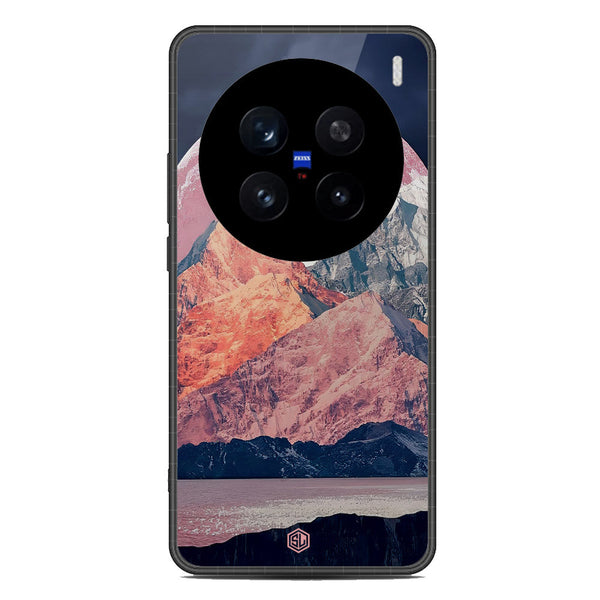 Mountains Wanderlust Series Soft Phone Case - Metal Case - Design 5 - Vivo X200 Pro