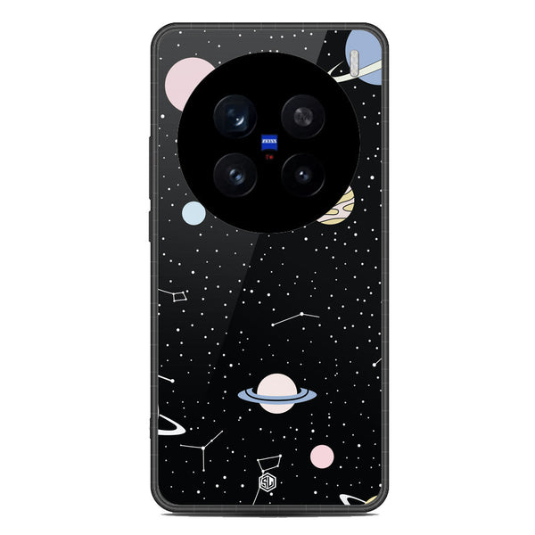 Space Series Soft Phone Case - Metal Case - Design 1 - Vivo X200 Pro