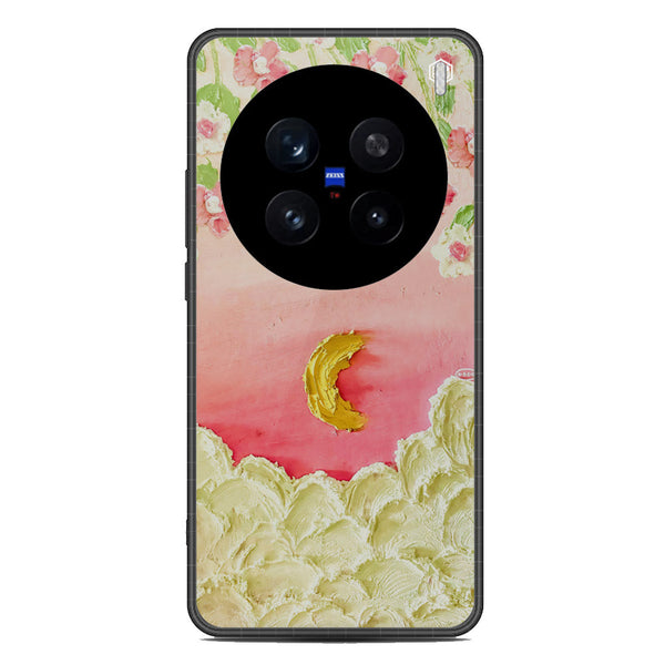 Floral Series Soft Phone Case - Metal Case - Design 7 - Vivo X200 Pro