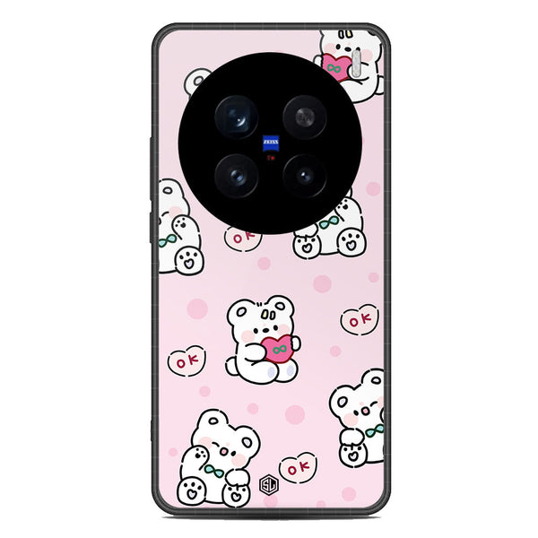 Cute Chic Series Soft Phone Case - Metal Case - Design 1 - Vivo X200 Pro