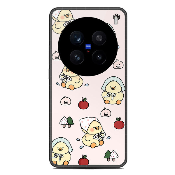 Cute Chic Series Soft Phone Case - Metal Case - Design 2 - Vivo X200 Pro