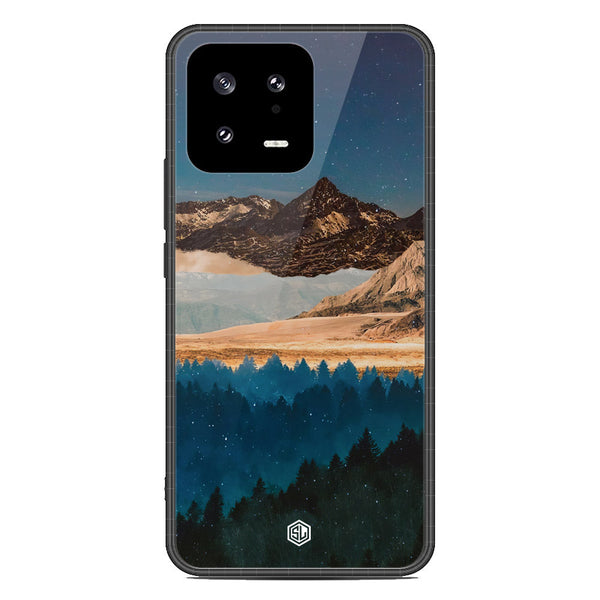 Mountains Wanderlust Series Soft Phone Case - Premium Glass Case - Design 1 - Xiaomi 13