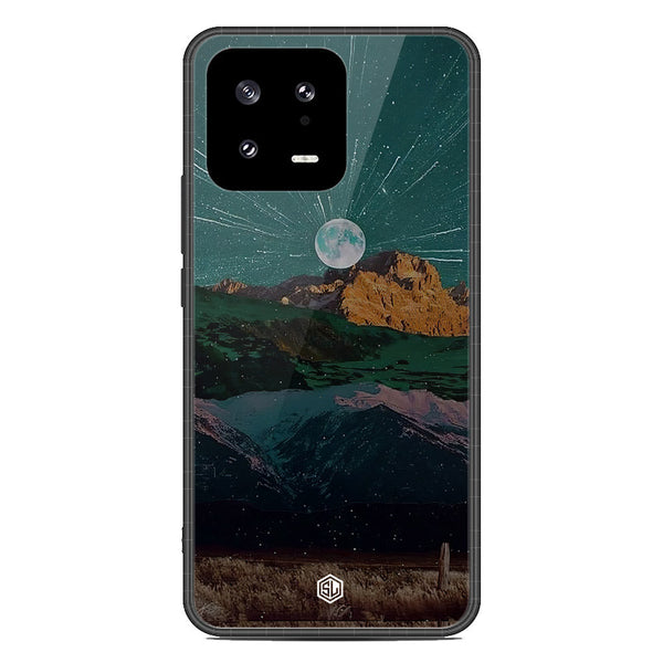 Mountains Wanderlust Series Soft Phone Case - Premium Glass Case - Design 3 - Xiaomi 13