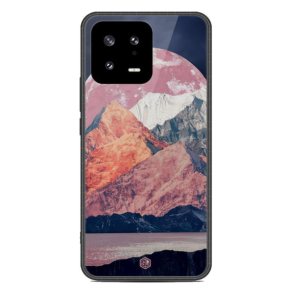 Mountains Wanderlust Series Soft Phone Case - Premium Glass Case - Design 5 - Xiaomi 13