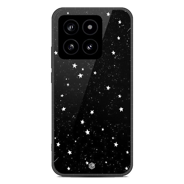 Space Series Soft Phone Case - Premium Glass Case - Design 4 - Xiaomi 14