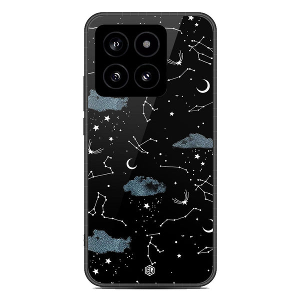 Space Series Soft Phone Case - Premium Glass Case - Design 5 - Xiaomi 14
