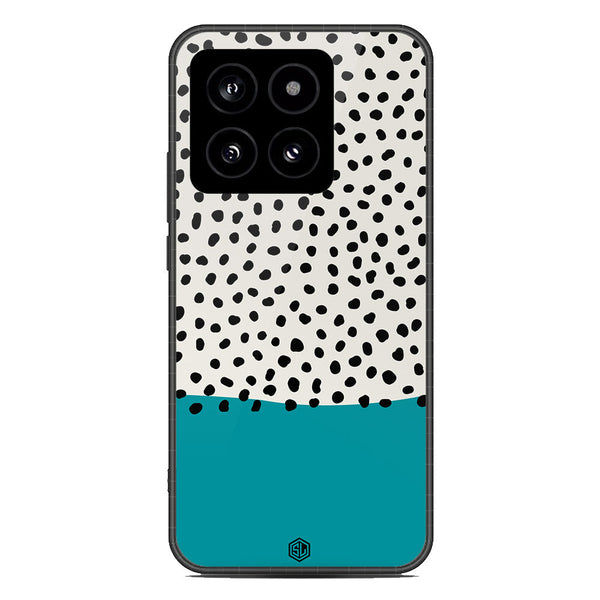 Polka Dots Series Soft Phone Case - Premium Glass Case - Design 2 - Xiaomi 14