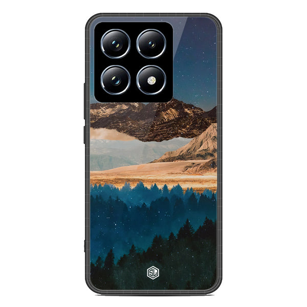 Mountains Wanderlust Series Soft Phone Case - Metal Case - Design 1 - Xiaomi 14T
