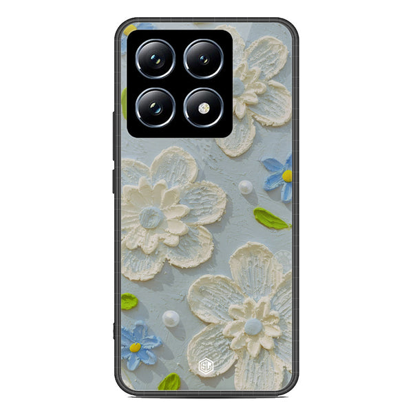 Floral Series Soft Phone Case - Metal Case - Design 3 - Xiaomi 14T Pro