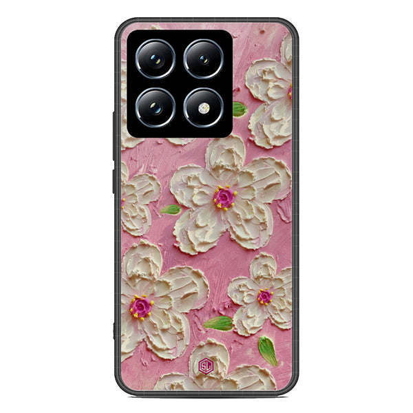 Floral Series Soft Phone Case - Metal Case - Design 5 - Xiaomi 14T