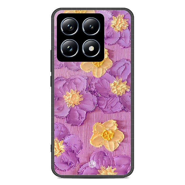 Floral Series Soft Phone Case - Metal Case - Design 8 - Xiaomi 14T