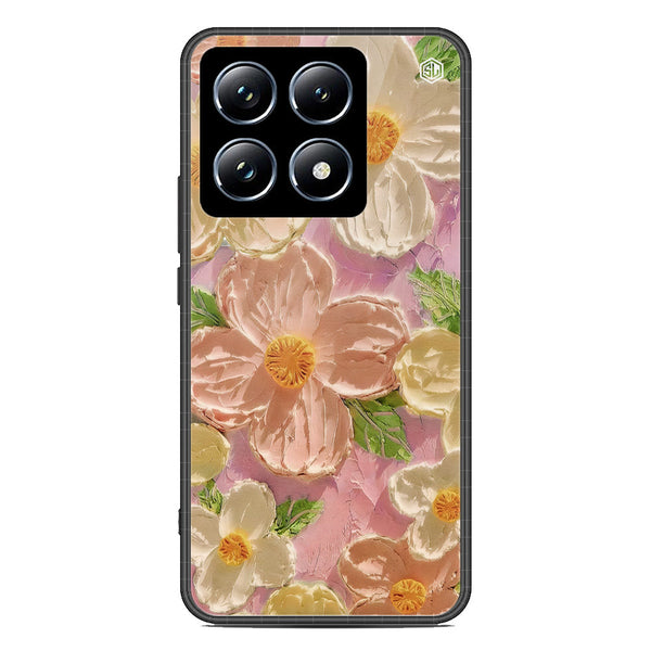 Floral Series Soft Phone Case - Metal Case - Design 11 - Xiaomi 14T