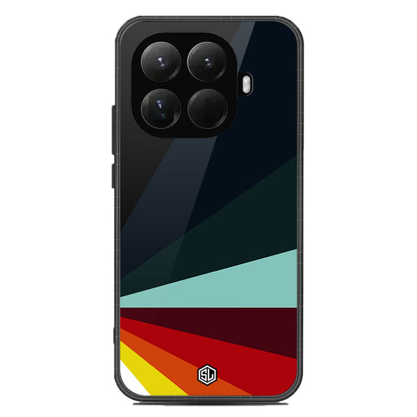 Retro Stripes Series Soft Phone Case - Glass Case - Design 1 - Xiaomi 15T Pro