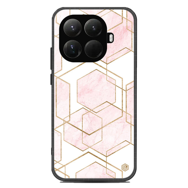 Stylish Marble Series Soft Phone Case - Glass Case - Design 3 - Xiaomi 15T Pro