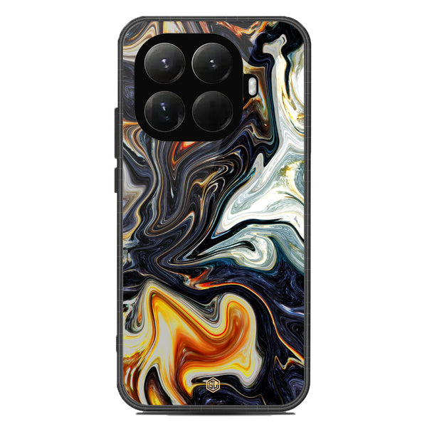 Marble Series Soft Phone Case - Glass Case - Design 1 - Xiaomi 15T Pro