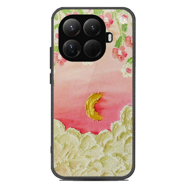 Floral Series Soft Phone Case - Glass Case - Design 7 - Xiaomi 15T Pro