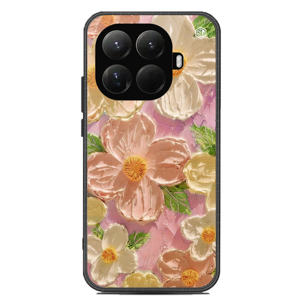 Floral Series Soft Phone Case - Glass Case - Design 11 - Xiaomi 15T Pro