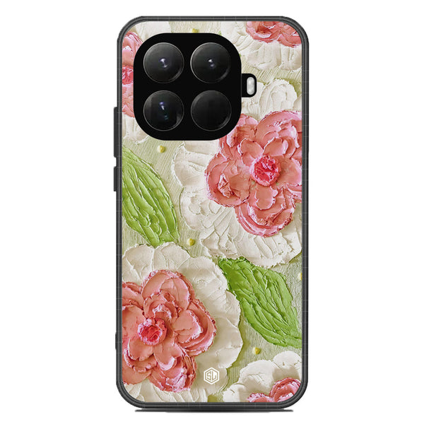 Floral Series Soft Phone Case - Glass Case - Design 13 - Xiaomi 15T Pro