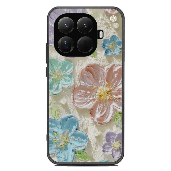 Floral Series Soft Phone Case - Glass Case - Design 14 - Xiaomi 15T Pro